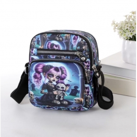 Crinkle Nylon Cross-body