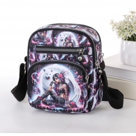 Crinkle Nylon Cross-body