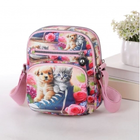 Crinkle Nylon Cross-body