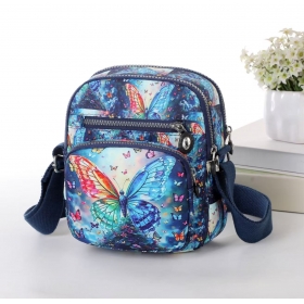 Crinkle Nylon Cross-body