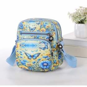 Crinkle Nylon Cross-body