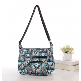 Crinkle Nylon Cross-body Casual bag