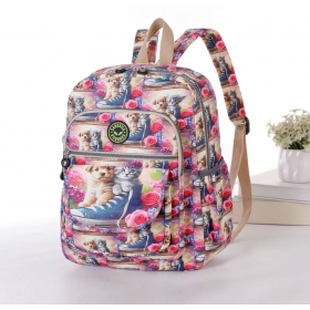 Crinkle Nylon Backpack
