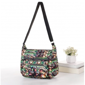 Crinkle Nylon Cross-body Casual bag