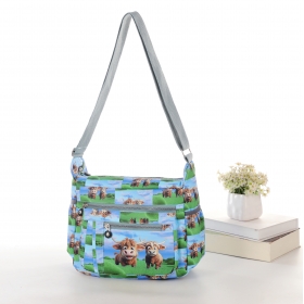 Crinkle Nylon Cross-body Casual bag