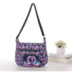 Crinkle Nylon Cross-body Casual bag