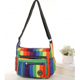 Crinkle Nylon Cross-body Casual bag