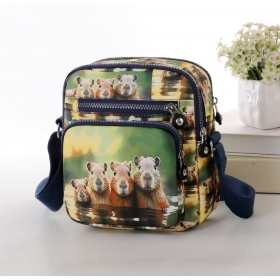 Crinkle Nylon Cross-body