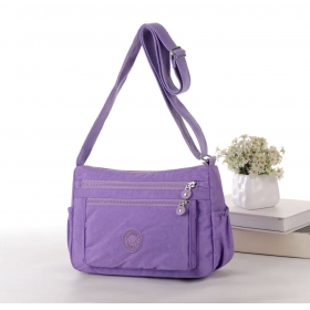 Crinkle Nylon Cross-body Casual bag