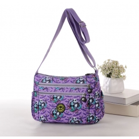 Crinkle Nylon Cross-body Casual bag