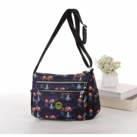 Crinkle Nylon Cross-body Casual bag