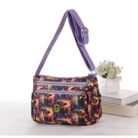 Crinkle Nylon Cross-body Casual bag