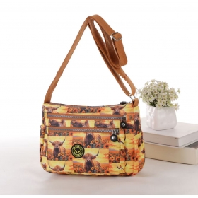 Crinkle Nylon Cross-body Casual bag